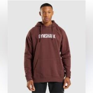 Gymshark Men's Apollo Burgundy Hoodie